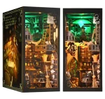 2Kids Toys 3D skladačka Zarážka na knihy Miniatúra domčeka Dom čarodejnice