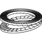 Istiace podložky 20 mm 30.7 mm nerezová ocel A4 100 ks Alstertaler Schrauben & Präzisionsteile 1069927; 1069927