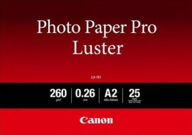Canon fotopapier LU-101 A2 25 ks / A2 / 260g / 25 listov / lesklý (6211B026)