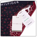 Tommy Hilfiger Tangá UW0UW038670KR Black/Maroon S