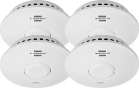 Brennenstuhl RM L 3101 SET 4ks / Detektor dymu / bezdrôtové prepojenie / 85 dB siréna / batéria 3V CR17450 (1290210004)