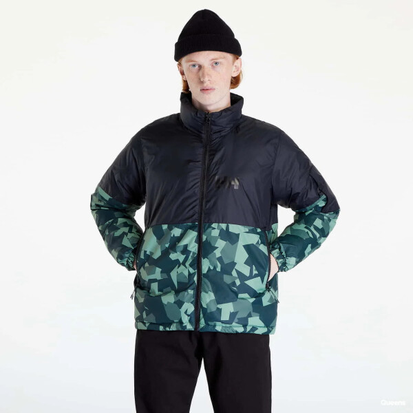 Bunda Helly Hansen Active Reversible Jacket Black/ Green L