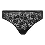 Dámské krajkové kalhotky DIM model 17640121 BRIEF DIM černá