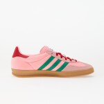 Tenisky adidas Gazelle Indoor W Court Green/ Glow Pink/ Gum 3 EUR 38