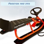 Infantastic Skibob SCHL04 červená