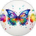 Jedlý papier motýle 19,5 cm - Pictu Hap - Pictu Hap