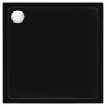 REA - Akrylová sprchovacia vanička Savoy 90x90 čierna REA-K4803