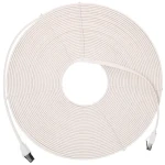 Extralink Cat.8 U/FTP biela / Patch kábel / 20 m / 40 Gbit/s / plochý