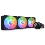 NZXT Kraken RGB 360 čierna / 3x 120mm / Fluid Dynamic Bearing / 33.88 dB @ 1800 RPM / 78.86 CFM / AMD + Intel (RL-KR360-B1)