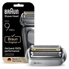 Braun Series 9 96M strieborná / Náhradná hlavica / pre Series 9 / 5+1 holiacich prvkov (8700216555562)