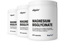 Vilgain Magnézium bisglycinát – 3× 200 kapsúl