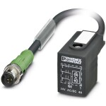 Sensor/Actuator cable SAC-3P-MS/ 0,6-PUR/B-1L-Z SCO 1435292 Phoenix Contact; 1435292