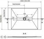 MEXEN - Toro sprchová vanička obdĺžniková SMC 120x80, biela 43108012