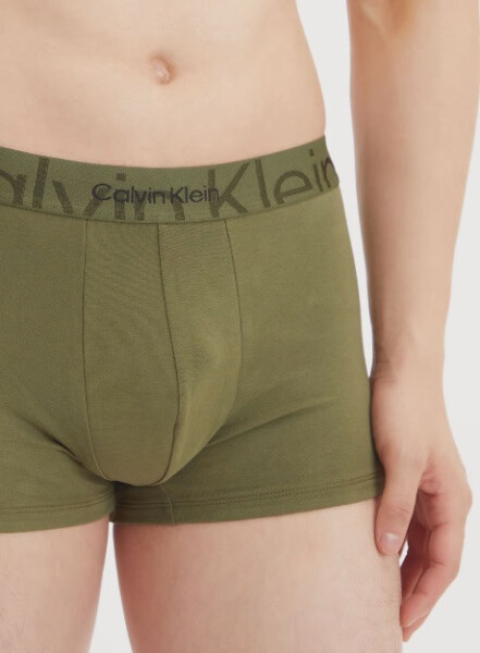 Pánske boxerky khaki Calvin Klein khaki