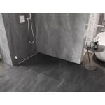 MEXEN/S - Lunar Sprchová zástena WALK-IN ľavá 50 x 200, transparent 8 mm, biela 830-050-000-20-00-L