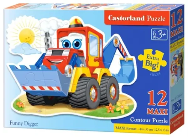 Castorland 120024 Veselý bager MAXI