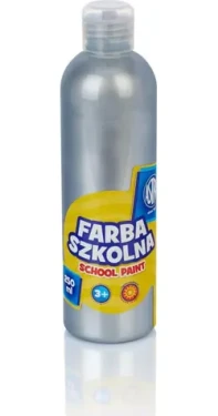 ASTRA Temperová farba plagátová 250ml strieborná metalíza / od 3 rokov (301217034)