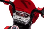 Mamido Detská elektrická motorka Cross Force červená