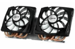 ARCTIC Accelero Twin Turbo 6990 / TDP 400W / 2x 120 mm / Fluid Dynamic Bearing / 0.4 Sone @ 1500 RPM / Radeon 6990 (DCACO-V680001-BL)