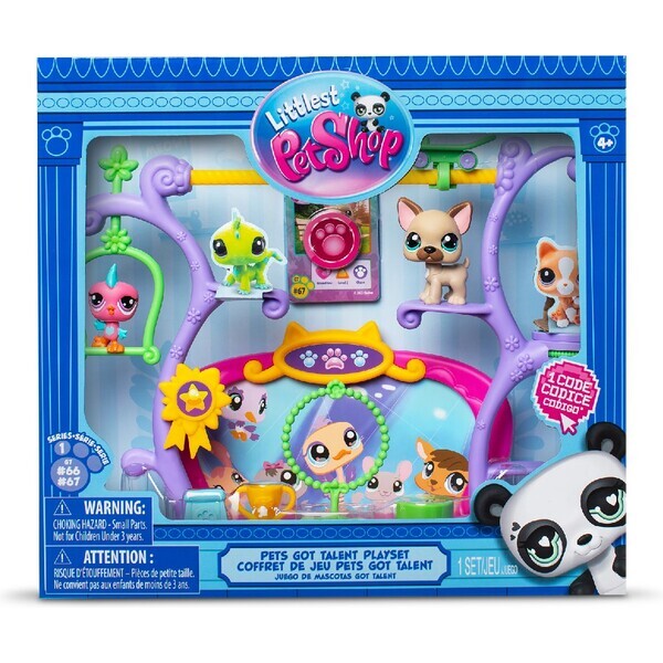 Littlest Pet Shop herná sada Zvieratká majú talent