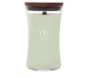 Woodwick Ethereal Haze sviečka veľká / Vonná sviečka / 110-120 hod horenia / 609 g / svetlo zelená (2674371E)