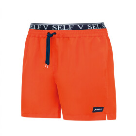 Pánske plavky SM25-26 Summer Shorts neónovo oranžové - Self M