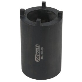 1/2" kľúč na kruhové matice DAF na upevnenie tyče riadenia so 4 čapmi, 52 mm KS Tools 460.0610; 460.0610