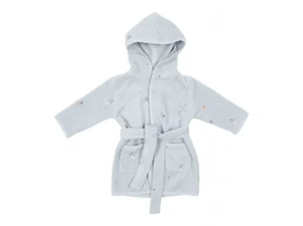 Little Dutch Župan froté Forest Friends Blue veľ. 74/80 (TE51044030LD)