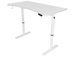 Arozzi ARENA MOTO WHITE / Herný stôl / motorizovaný / biely / D: 160cm / Š: 82cm / V: 72-118cm (AZ-ARENA-MOTO-WT)