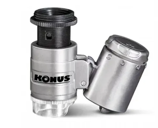 Konus Konusclip 2 / Mikroskop pre smartphone / 20x / LED / UV (3711)