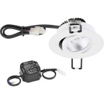 EVN PC20N60102 EVN Lichttechnik LED vstavané svetlo LED pevne zabudované LED osvetlenie 6 W biela; PC20N60102