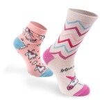 Veselé ponožky FUNNY Dievčenské - 3pack, Pidilidi, PD0132, Holka - 31-34