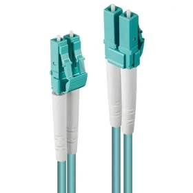 Lindy LC/LC tyrkysová / Optický patch kábel / Multimode OM3 / 50/125 µm / Duplex / 3 m (46372)