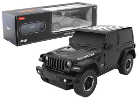 Mamido Terénne autíčko JEEP Wrangler JL Rubicon na diaľkové ovládanie RC 1:24 čierne