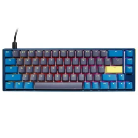 Ducky One 3 Daybreak Cherry MX-Speed-Silver modrá / herná klávesnica / mechanická / drôtová USB-C / US (DKON2167ST-PUSPDDBBHHC1)