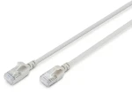 Digitus Patchkabel Cat6A F/FTP Slim sivá / Sieťový kábel / RJ-45 / 1 m / LSZH (DK-1632-A-010S)