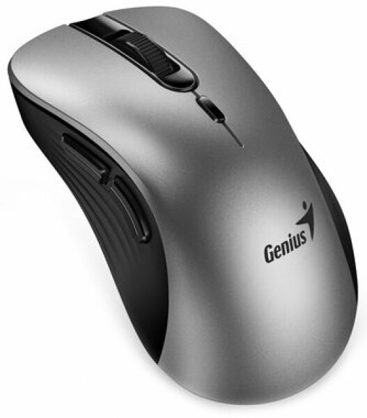 Genius Ergo 8100S AI šedá / 1600 dpi / bezdrôtová myš / Copilot / 6tlačítok / tichá / 2.4GHz / 1xAA (31030040404)