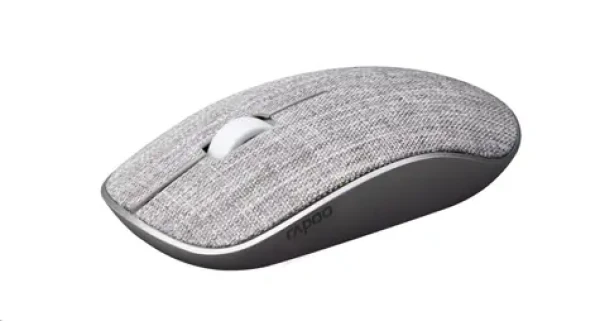 Rapoo M200 Plus Multi-mode šedá / bezdrôtová optická myš / 1300 DPI / 2.4 Ghz / BT 3.0 a 4.0 / 3 hr. + koliesko (6940056186959)