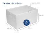 Termoboxy CZ & SK Polystyrénový termobox 53L/41Kg