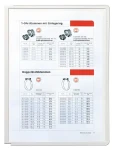 Durable Sherpa Panel A4 sivá / Prehľadová doska / Polypropylén / rám (560610)