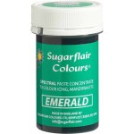 Gélová farba emerald 25 g - Sugarflair - Sugarflair
