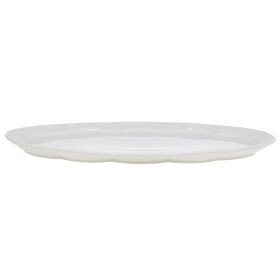 Chic Antique Porcelánový tanier Provence White Oval 40 cm