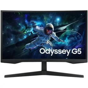 27" Samsung Odyssey G55C čierna / VA / 2560 x 1440 / 16:9 / 1ms / 2500:1 / 300cd / HDMI+DP (LS27CG554EUXEN)