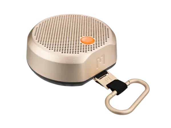 Mondo Speaker Small zlatá / prenosný reproduktor / 25W / 3000mAh / USB-C (M2402)