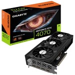 GIGABYTE GeForce RTX 4070 WINDFORCE OC 12G / 2490 MHz / 12GB GDDR6X / 192bit / 1x HDMI + 3x DP / 200W (8) (GV-N4070WF3OC-12GD)