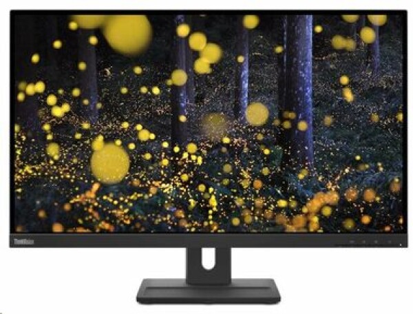 27 Lenovo E27q-20 čierna / IPS / 2560 x 1440 / 4ms / 1000:1 / 300cd-m2 / HDMI + DP / Pivot (62D0GAT1EU)