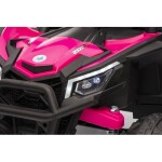 Mamido Elektrické autíčko Buggy Madman UTV-MX ružové