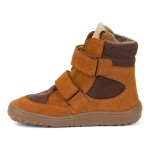 Detská zimná barefoot obuv TEX WINTER Cognac, Froddo, G3160233-1, hnedá - 24
