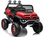 Mamido Detské elektrické autíčko Buggy Mercedes-Benz Unimog 4x4 červené