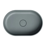 OMNIRES - OVO M+ umývadlo na dosku, 55 x 36 cm ash grey /AG/ OVOUNAG